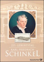 2006  Postamtliches Erinnerungsblatt - Karl Friedrich Schinkel