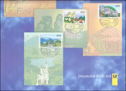 1995  Faltkarte der Deutschen Post - Bilder aus Deutschland