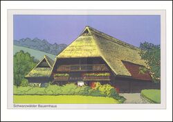 1996  Faltkarte - Schwarzwlder Bauernhaus
