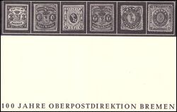 1974  100 Jahre Oberpostdirektion Bremen