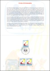 1999  Faltkarte - 50 Jahre SOS-Kinderdrfer