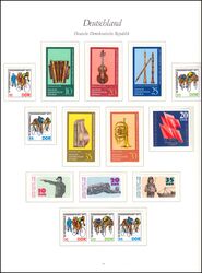 Sammlung DDR von 1977 - 1984 - postfrisch