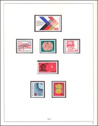 Sammlung BRD von 1972 - 1980 - postfrisch