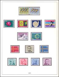 Sammlung Schweiz von 1966 - 1979 - postfrisch