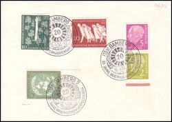 1956  50 Jahre Briefmarkensammlerverein Bamberg