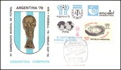 Argentinien 1978  Fuball-Weltmeisterschaft - FDC