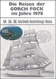 1978  54. Reise des Segelschulschiffs Gorch Fock