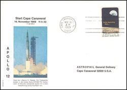1969  Apollo 12 - Start zum zweiten Mondflug