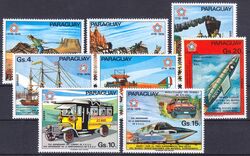 Paraguay 1976  200 Jahre amerikanische Post
