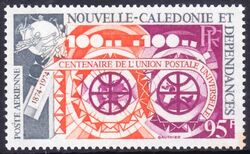 Neukaledonien 1974  100 Jahre Weltpostverein (UPU)