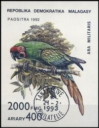 Madagaskar 1993  Papageien