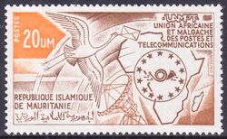 Mauretanien 1973  12 Jahre afrikanische Postunion