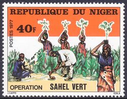 Niger 1977  Rekultivierung der Sahelzone
