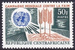 Zentralafrika 1965  Kampf gegen den Hunger