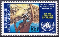 Zentralafrika 1973  10 Jahre Welternhrungsprogramm