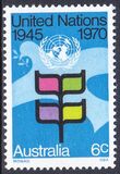 Australien 1970  25 Jahre Vereinte Nationen (UNO)