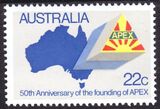 Australien 1981  50 Jahre Service-Club fr die Jugend