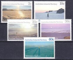 Australische Antarktis 1987  Freimarken: Landschaften