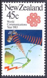 Neuseeland 1983  Weltfernmeldejahr