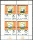 Uruguay 1979  Emblem urug. Fuballverband und WM 1978/82