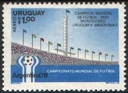 Uruguay 1976  Fuball WM 1978