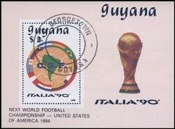 Guyana 1989  Fuball Weltmeisterschaft in Italien