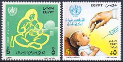 Aegypten 1987  Weltgesundheitstag