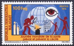 Madagaskar 1976  Weltgesundheitstag
