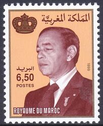 Marokko 2000  Freimarke: Knig Hassan II.