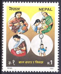 Nepal 1989  Gesundheit der Kinder