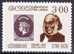 Sri Lanka 1979  100. Todestag von Sir Rowland Hill