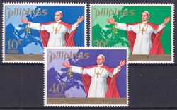 Philippinen 1970  Besuch von Papst Paul VI.