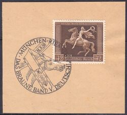 1938  Galopprennen Das Braune Band von Deutschland