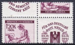1941  Rotes Kreuz - verzhnt