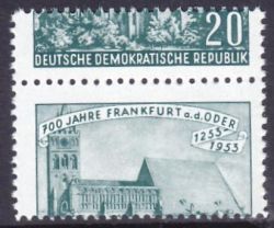 1953  700 Jahre Stadt Frankfurt a. d. Oder - verzhnt