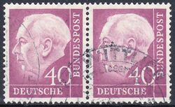 1954  Freimarken: Bundesprsident Theodor Heuss