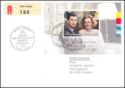 1993  Hochzeit von Erbprinz Alois und Herzogin Sophie