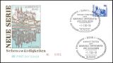 1990  Freimarken: Bauwerke und Denkmäler - kompl.