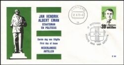 Niederl. Antillen 1973  Todestag von J. H. A. Eman