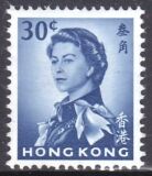Hongkong 1962  Freimarke: Königin Elisabeth II.