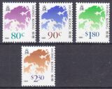 Hongkong 1992  Freimarken aus Rollen: Landkarte