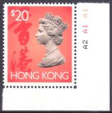 Hongkong 1992  Freimarke: Königin Elisabeth II.