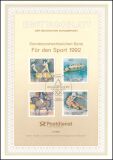 1992  Amtliche Ersttagsblätter im kompl. Jahrgang