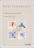 1997  Amtliche Ersttagsblätter im kompl. Jahrgang