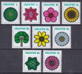 Singapur 1973  Freimarken: Blumen und Früchte