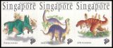 Singapur 1998  Prähistorische Tiere - selbstklebend