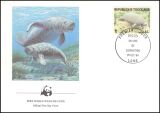 1984  Weltweiter Naturschutz WWF - Afrikanischer Manati...