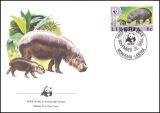 1984  Weltweiter Naturschutz WWF - Zwergflusspferd (021)