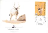 1985  Weltweiter Naturschutz WWF - Wüstenantilope (027)