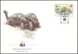 1985  Weltweiter Naturschutz WWF - Riesenschildkröte...